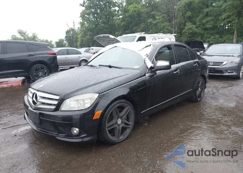 2008 Mercedes-Benz C 350 Sport из США, поврежденный, VIN WDDGF56X28F106480